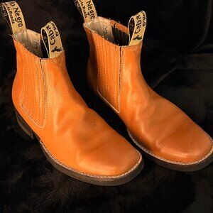 "Botines Caballo Negro, De Heriberto Rueda" style ankle boots. [Authentic]UNISEX